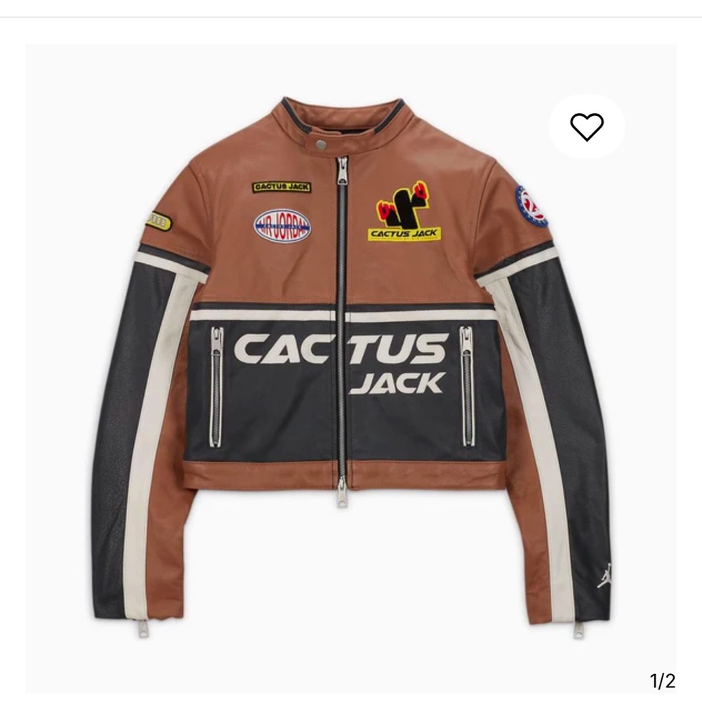 Jordan x Travis Scott Leather Jacket